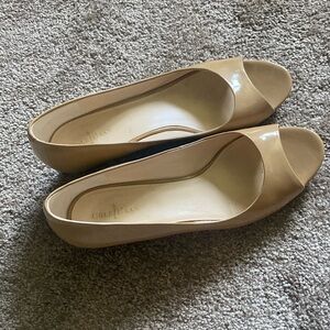 Cole Haan open-toed wedges - size 10